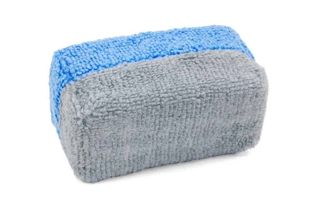 Fresh & Simple Seafoam Plaid Scrubber, 12 x 12, 6 Pack