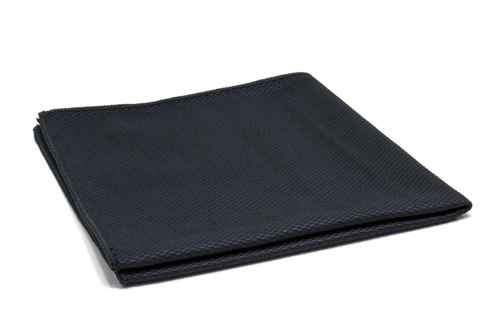 Microfiber Black Cloth Towel 16 x 16