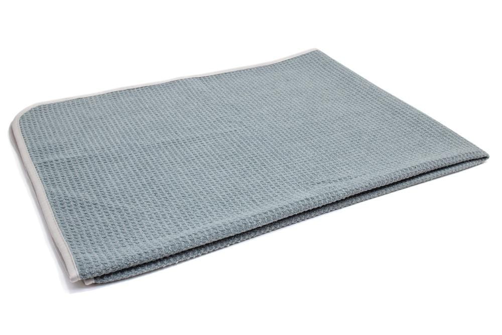 Premium Grey Waffle Weave Microfiber Towel (25x36) – R1 Coatings