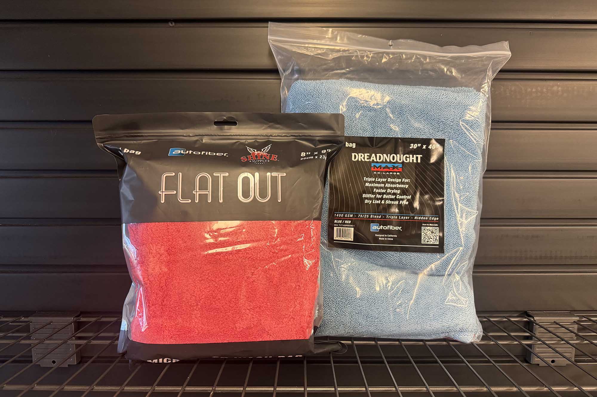 Autofiber Bundle Kit 4th of July Drying Towel & Wash Pad Kit