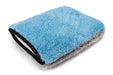 Autofiber Case Mitt Blue/Gray FULL CASE [Zero Cuff] Soft Plush Wash Mitt (9"x7") Case of 25