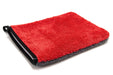 Autofiber Towel Red/Gray [Zero Cuff] Microfiber Twist Wash/Glass Mitt (7 in. x 9 in.) 1 pack