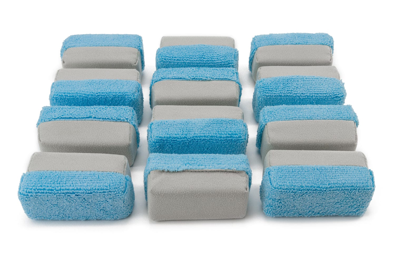 Autofiber Case Sponge Blue/Gray FULL CASE [Saver Applicator Suede] Mini 3"x1.5"x1.5" - 240/case (Copy)