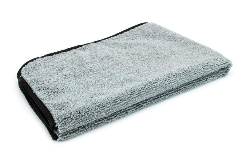 3D G-41GRY | Gray Microfiber Towels - 16x16 400gsm Edgeless