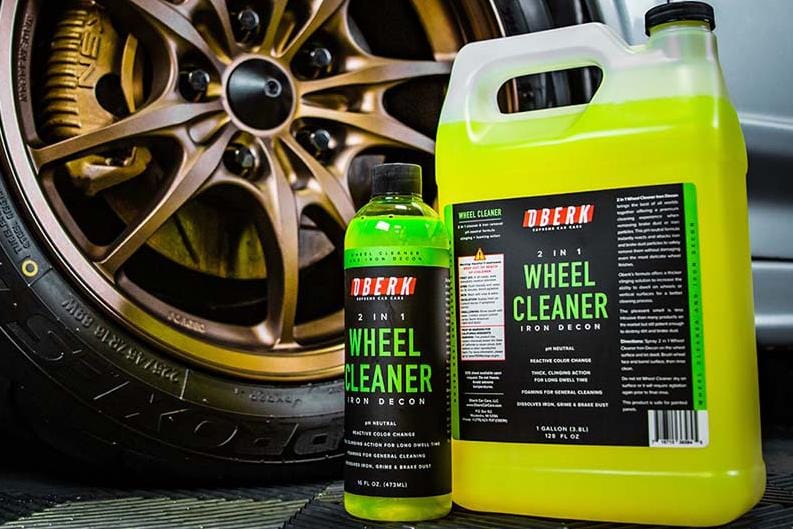 Oberk 2 in 1 Wheel Cleaner and Iron Remover - 16 oz.