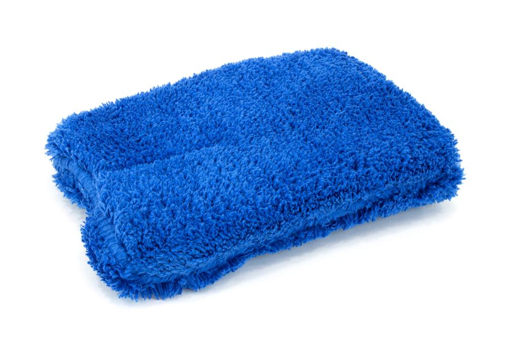 Wholesale Microfiber Dusting Mitts with Thumb Blue