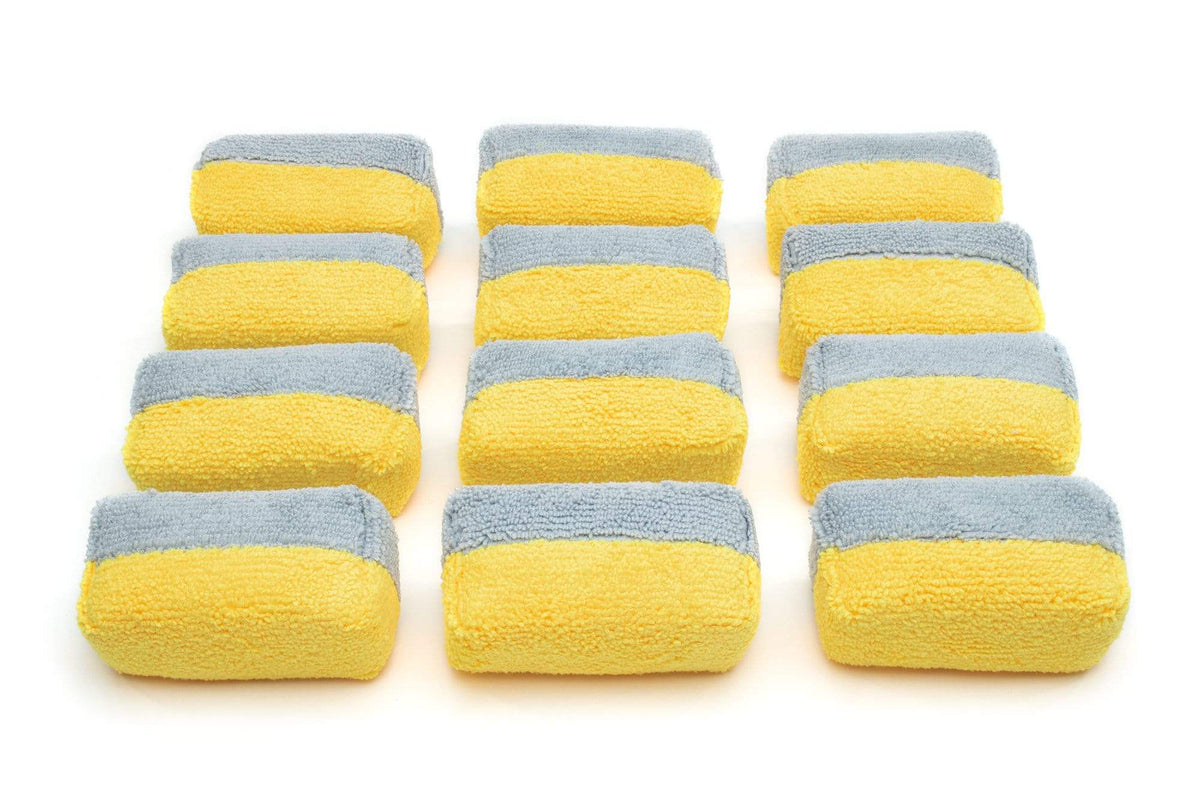 Fresh & Simple Seafoam Plaid Scrubber, 12 x 12, 6 Pack