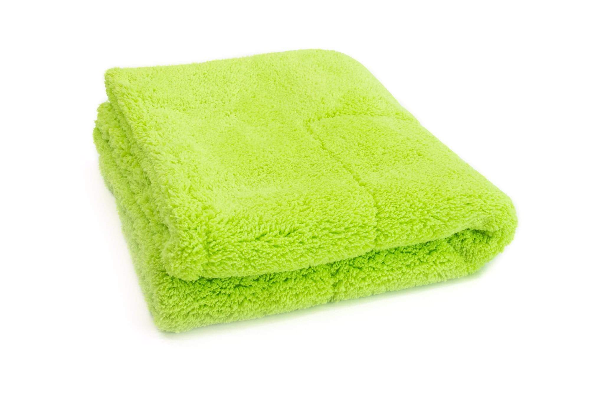 Extra-Large Super Plush Microfiber Drying Towel 20 x 40 1100 GSM Green