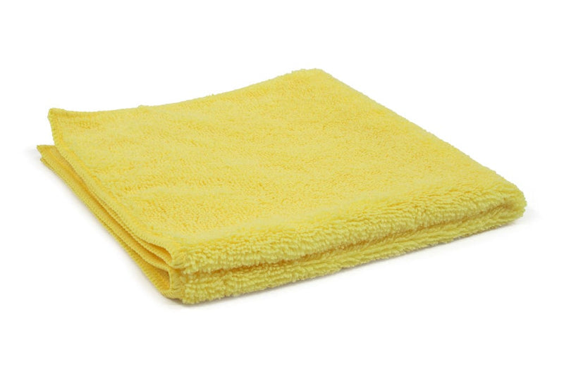  SOFTBATFY Ultrasoft, Large, Thick and Quick Drying Car  Microfiber Cleaning Towel 800GSM Polishing Waxing Auto Detailing Towel  Cloth (6pack,16 x 16inches) (Grey-Yellow) : Automotive