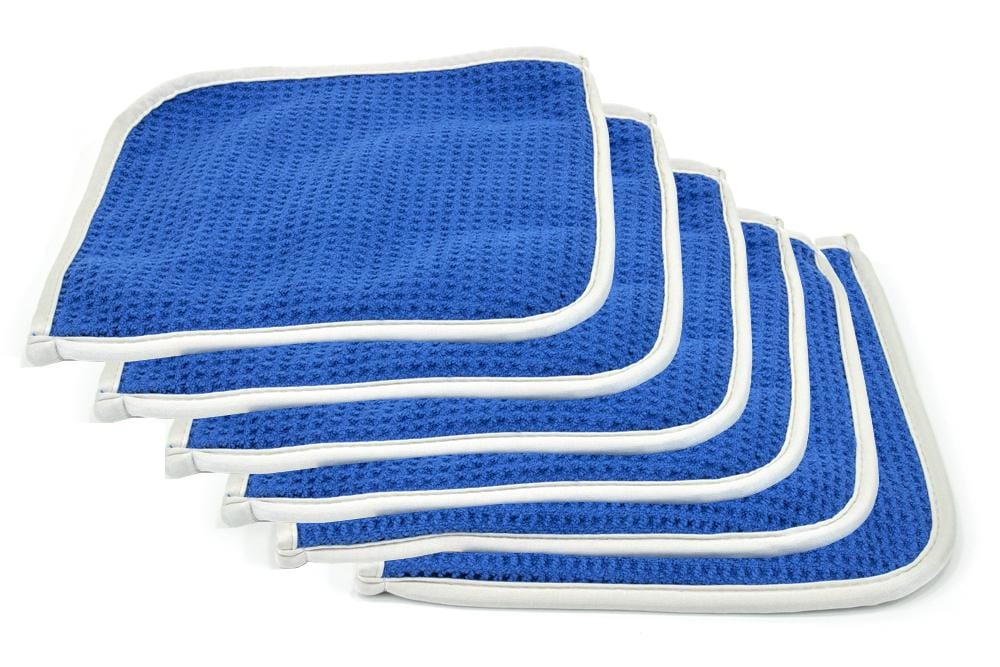 Waffle Towel For Glass Cleaning